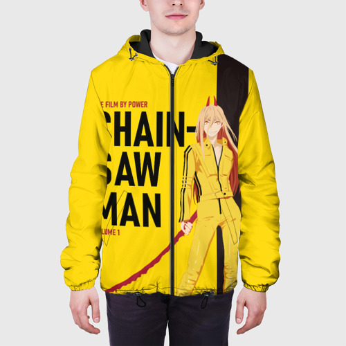 Мужская куртка 3D Пауэр пародия на Убить Билла, цвет 3D печать - фото 4