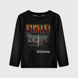 Детский лонгслив 3D Nirvana heart shaped box