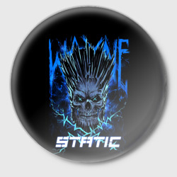 Значок X Static - Wayne Static skull