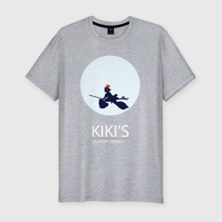 Мужская футболка хлопок Slim Ghibli - Kiki`s delivery service