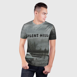 Мужская футболка 3D Slim Silent Hill 2 remake - фото 2