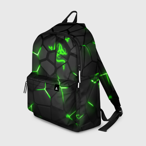 Рюкзак 3D Razer green neon