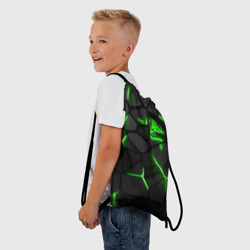 Рюкзак-мешок 3D Razer green neon - фото 2