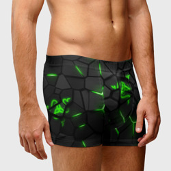 Мужские трусы 3D Razer green neon - фото 2