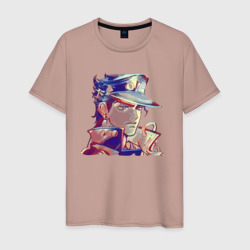 Дзётаро Кудзё - character – Мужская футболка хлопок с принтом купить со скидкой в -20%