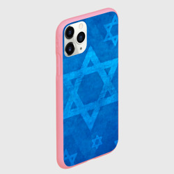 Чехол для iPhone 11 Pro Max матовый Звезды Давида - фото 2