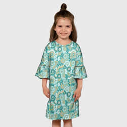 Детское платье 3D Узор этнический гранж - фото 2
