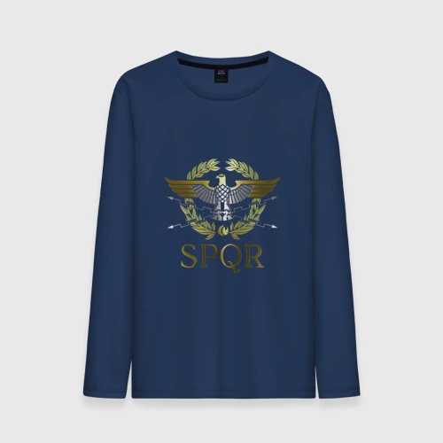Мужской лонгслив хлопок SPQR