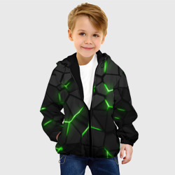 Детская куртка 3D Green neon steel - фото 2