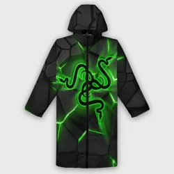 Дождевик унисекс 3D Razer neon logo
