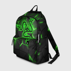 Рюкзак 3D Razer neon logo