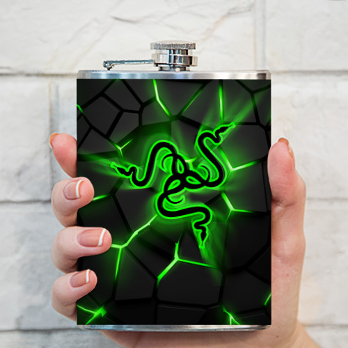 Фляга Razer neon logo - фото 3