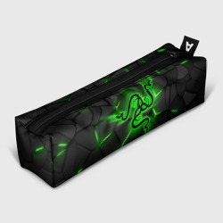 Пенал школьный 3D Razer neon logo