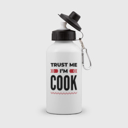 Бутылка спортивная Trust me - I'm cook