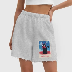 Женские шорты oversize футер хлопок Jiji - фото 2