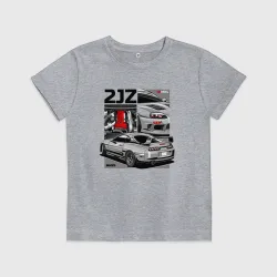 Детская футболка хлопок Toyota Supra mk4 2JZ