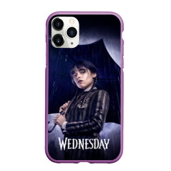 Чехол для iPhone 11 Pro матовый Poster Wednesday