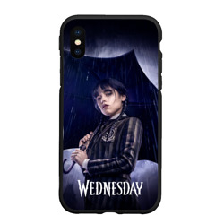 Чехол для iPhone XS Max матовый Poster Wednesday