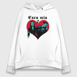 Женское худи Oversize хлопок Cara mia