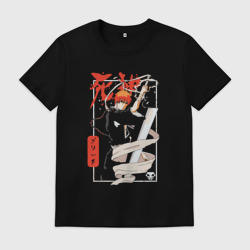 Мужская футболка хлопок Ичиго с банкаем