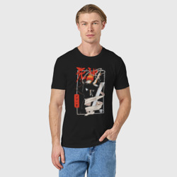 Мужская футболка хлопок Ичиго с банкаем - фото 2