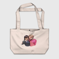 Пляжная сумка 3D Уэнсдей Семейка Аддамс