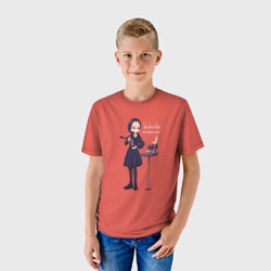 Детская футболка 3D Уэнсдей Семейка Аддамс Арты - фото 2