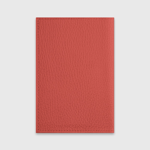 Обложка для паспорта матовая кожа Уэнсдей Семейка Аддамс Арты, цвет красный - фото 2