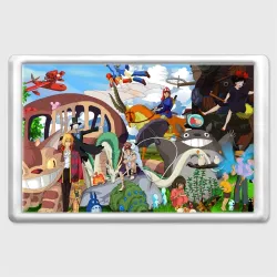 Магнит 45*70 Studio Ghibli - all Stars