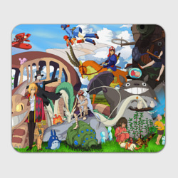 Прямоугольный коврик для мышки Studio Ghibli - all Stars
