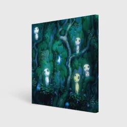 Холст квадратный Kodama tree