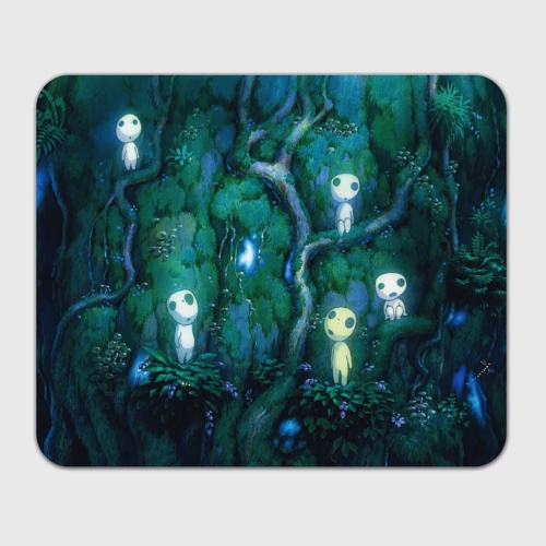 Прямоугольный коврик для мышки Kodama tree