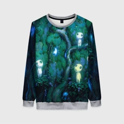 Женский свитшот 3D Kodama tree