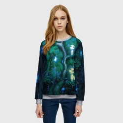 Женский свитшот 3D Kodama tree - фото 2