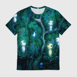 Мужская футболка 3D Kodama tree