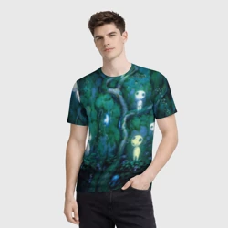 Мужская футболка 3D Kodama tree - фото 2