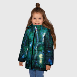 Зимняя куртка для девочек 3D Kodama tree - фото 2