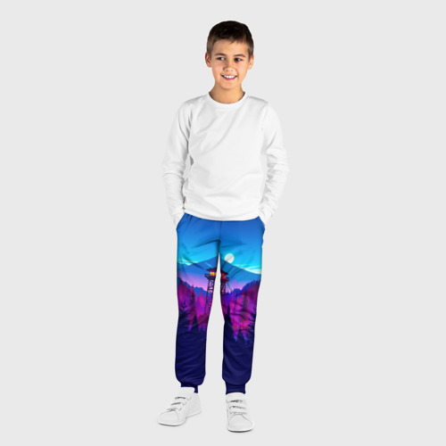 Детские брюки 3D Firewatch, цвет 3D печать - фото 4