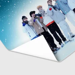 Бумага для упаковки 3D Stray Kids winter - фото 2