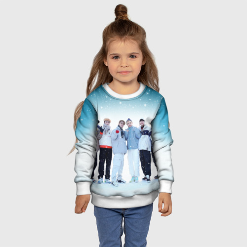 Детский свитшот 3D Stray Kids winter, цвет 3D печать - фото 7