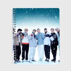 Тетрадь Stray Kids winter
