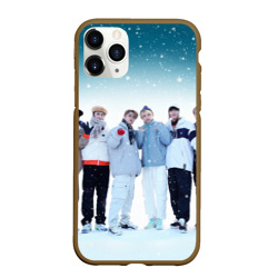 Чехол для iPhone 11 Pro матовый Stray Kids winter