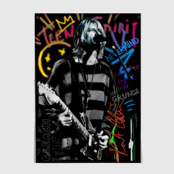 Nirvana teen spirit art – Постер с принтом купить