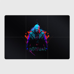 Магнитный плакат 3Х2 Witcher in neon style