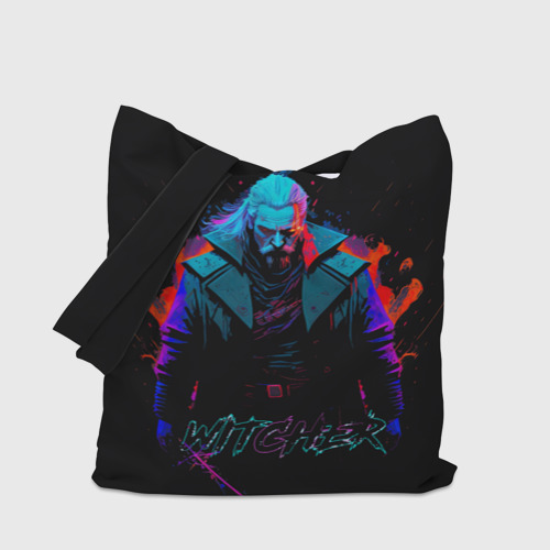 Шоппер 3D Witcher in neon style - фото 4