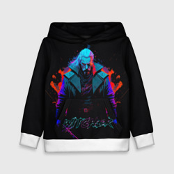 Детская толстовка 3D Witcher in neon style