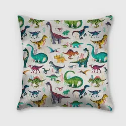 Подушка 3D Painted dinosaurs