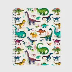 Тетрадь Painted dinosaurs