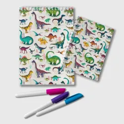 Блокнот Painted dinosaurs