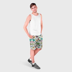 Мужские шорты 3D Painted dinosaurs - фото 2